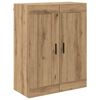 vidaXL Highboard mit Schubladen 2 pcs Artisan-Eiche Holzwerkstoff