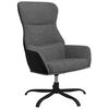 vidaXL Relaxsessel Hellgrau Stoff