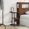 vidaXL Nachttisch Braune Eiche 41,5 x 26 x 60,5 cm Holzwerkstoff