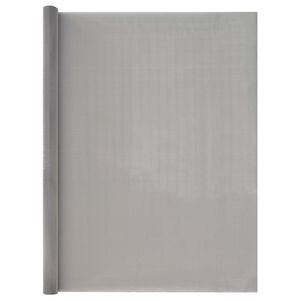 vidaXL Mesh Bildschirm 100 x 2000 cm 120 Mesh Edelstahl 201 Silber