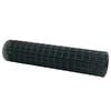 vidaXL Eurozaun 1 x 25m PVC-beschichtetes Eisen Gr&uuml;n