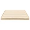 vidaXL Bodenbettrahmen Sonoma 100 x 200 cm Holzwerkstoff