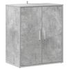 vidaXL Schuhschrank Betongrau 60x35x70 cm Holzwerkstoff