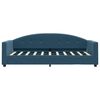 vidaXL Tagesbett Blau 80x200 cm Samt