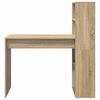 vidaXL Schreibtisch Sonoma-Eiche 113 x 54 x 120 cm Holzwerkstoff