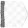 vidaXL Kettenzaun Verzinkt 2 x 10 m Glas
