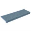 vidaXL Stufenmatten 15 Stk. 65x21x4 cm Seeblau Rechteckiger Rand