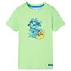 vidaXL Kinder-T-Shirt Neongr&uuml;n 116