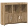 vidaXL Sideboard Artisan-Eiche 98,5 x 33 x 80 cm Holzwerkstoff
