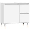 vidaXL Badschrank Wei&szlig; 65x33x60 cm Holzwerkstoff