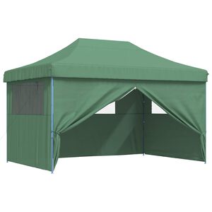 vidaXL Partyzelt 292 x 440 x 315 cm Gr&uuml;n Oxford-Stoff
