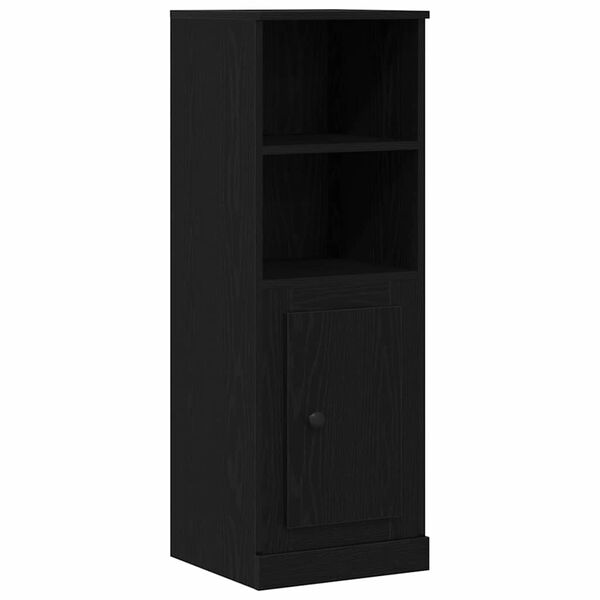 vidaXL Highboard Schwarze Eiche 36 x 35,5 x 103,5 cm Holzwerkstoff
