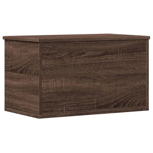 vidaXL Truhe Braun Eichen-Optik 60x35x35 cm Holzwerkstoff