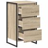 vidaXL Sideboard mit Schubladen Sonoma 42 x 36 x 75,5 cm Holzwerkstoff