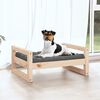 vidaXL Hundebett 55,5x45,5x28 cm Massivholz Kiefer
