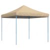 vidaXL Partyzelt Faltbar Pop-Up Beige 292x292x315 cm