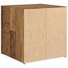 vidaXL TV-Schrankset 2 pcs Altholz 37 x 35 x 37,5 cm Holzwerkstoff