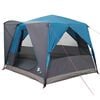 vidaXL Kabinenzelt f&uuml;r 5 Personen Blau und Grau 333 x 317 x 194 cm
