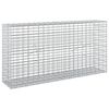 vidaXL Gabione mit 5 mm Draht und 5x2,5 cm Maschen 100x20x50 cm