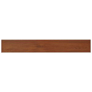 vidaXL Fensterbank Braunes Holz 140 x 20 x 4,5 cm PVC