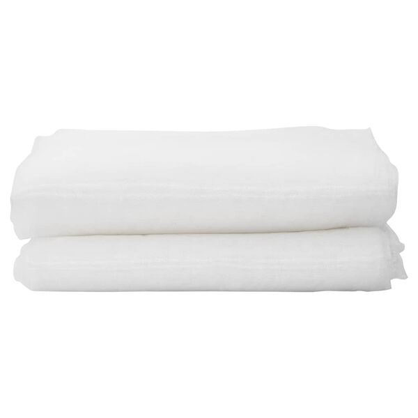 vidaXL Insektennetz Wei&szlig; 2 x 50 m Polyethylen
