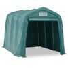 vidaXL Garagenzelt PVC 2,4x3,6 m Gr&uuml;n