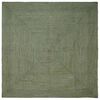 vidaXL Bereichsteppich Olivgr&uuml;n 240 x 240 cm Jute