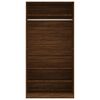 vidaXL Kleiderschrank Braun Eiche-Optik 100x50x200 cm Holzwerkstoff