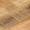 vidaXL Tischplatte Ø 60x1,5 cm Rund Raues Massives Mangoholz