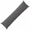 vidaXL Kissenbezug HEERLEN Hellgrau 40 x 145 cm Stoff