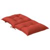 vidaXL Niedriglehner-Auflagen 6 Stk. Melange Rot 100x50x7 cm Stoff