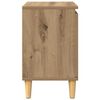 vidaXL Nachttisch Artisan-Eiche 40 x 30 x 50 cm Holzwerkstoff