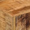 vidaXL Wand-Nachttisch 40x30x25 cm Massivholz Mango