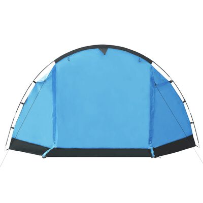 vidaXL Tunnel-Campingzelt 4 Personen Blau