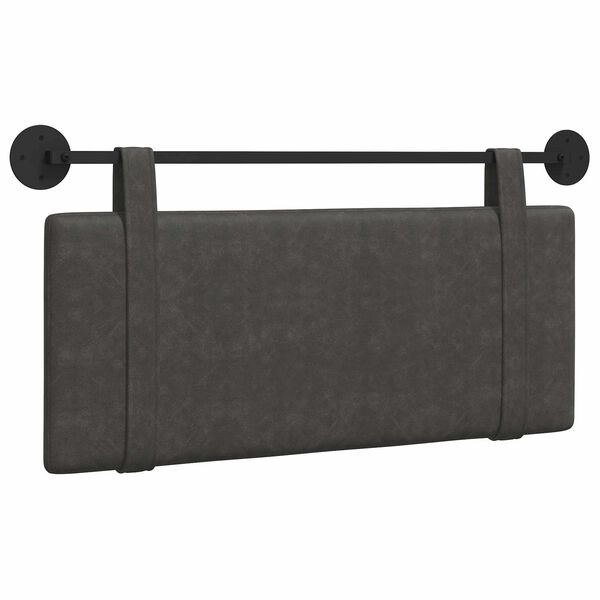 vidaXL H&auml;ngevorderseite Uni Schwarz 110 x 55 x 5 cm Antikes PU