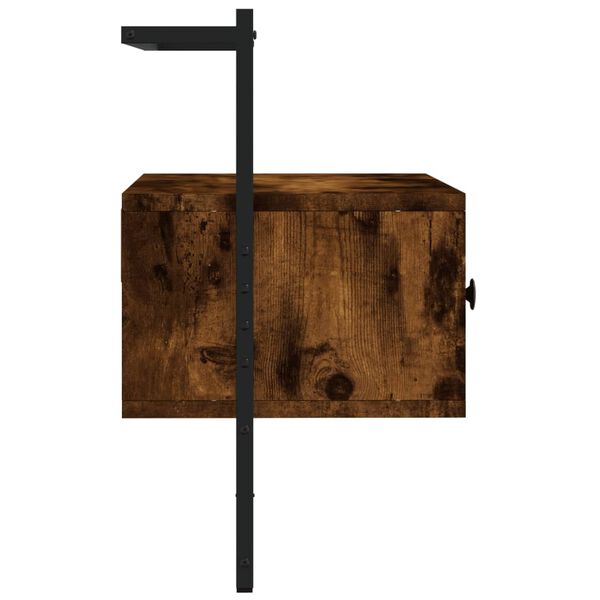 vidaXL TV-Wandschrank R&auml;uchereiche 60,5x30x51 cm Holzwerkstoff