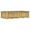 vidaXL Hochbeet 196 x 100 x 50 cm Kiefernholz Impr&auml;gniert