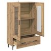 vidaXL Highboard Artisan-Eiche 69,5 x 31 x 115 cm Holzwerkstoff