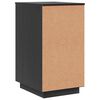 vidaXL Schreibtisch-Schrank Schwarz 40x50x75 cm Massivholz Kiefer