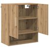 vidaXL Wandschrank Kunsthandwerk Eiche 60 x 31 x 70 cm Holzwerkstoff