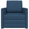 vidaXL Schlafsofa 60cm Blau Stoff
