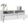 vidaXL TV-Schrank Weiß 100x34,5x44,5 cm Holzwerkstoff