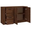 vidaXL Sideboard Braun Eichen-Optik 100x33x59,5 cm Holzwerkstoff