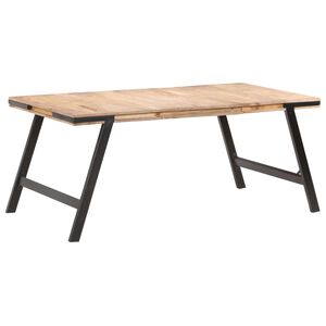 vidaXL Esstisch 180x90x76 cm Massivholz Mango