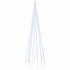 vidaXL LED-Weihnachtsbaum f&uuml;r Fahnenmast Kaltwei&szlig; 732 LEDs 500 cm