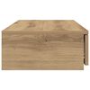 vidaXL Bettschubladen Artisan-Eiche 75 x 36,5 x 16.5 cm Holzwerkstoff