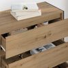 vidaXL Sideboard Kunsthandwerk Eiche 79 x 36 x 75.5 cm Holzwerkstoff