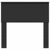 vidaXL Kopfteil Schwarz Eichen-Optik 90 cm Holzwerkstoff