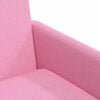 vidaXL Esszimmerst&uuml;hle 2 pcs Rosa 57 x 67 x 95 cm Stoff