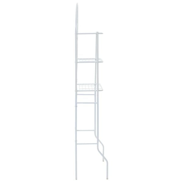 vidaXL Toilettenregal Weiß 60x33x174 cm